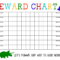 Printable Reward Chart – The Girl Creative In Blank Reward Chart Template