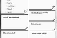 Printable - Template For Recording Information/facts On in Template For Information Report