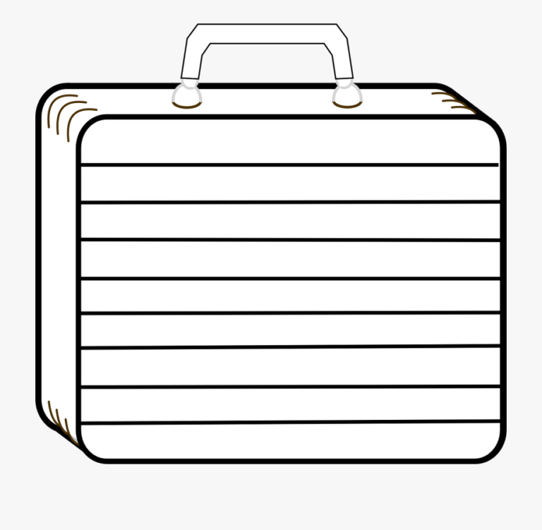 Printable Template Of A Suitcase 2941327 Free Cliparts On With Blank