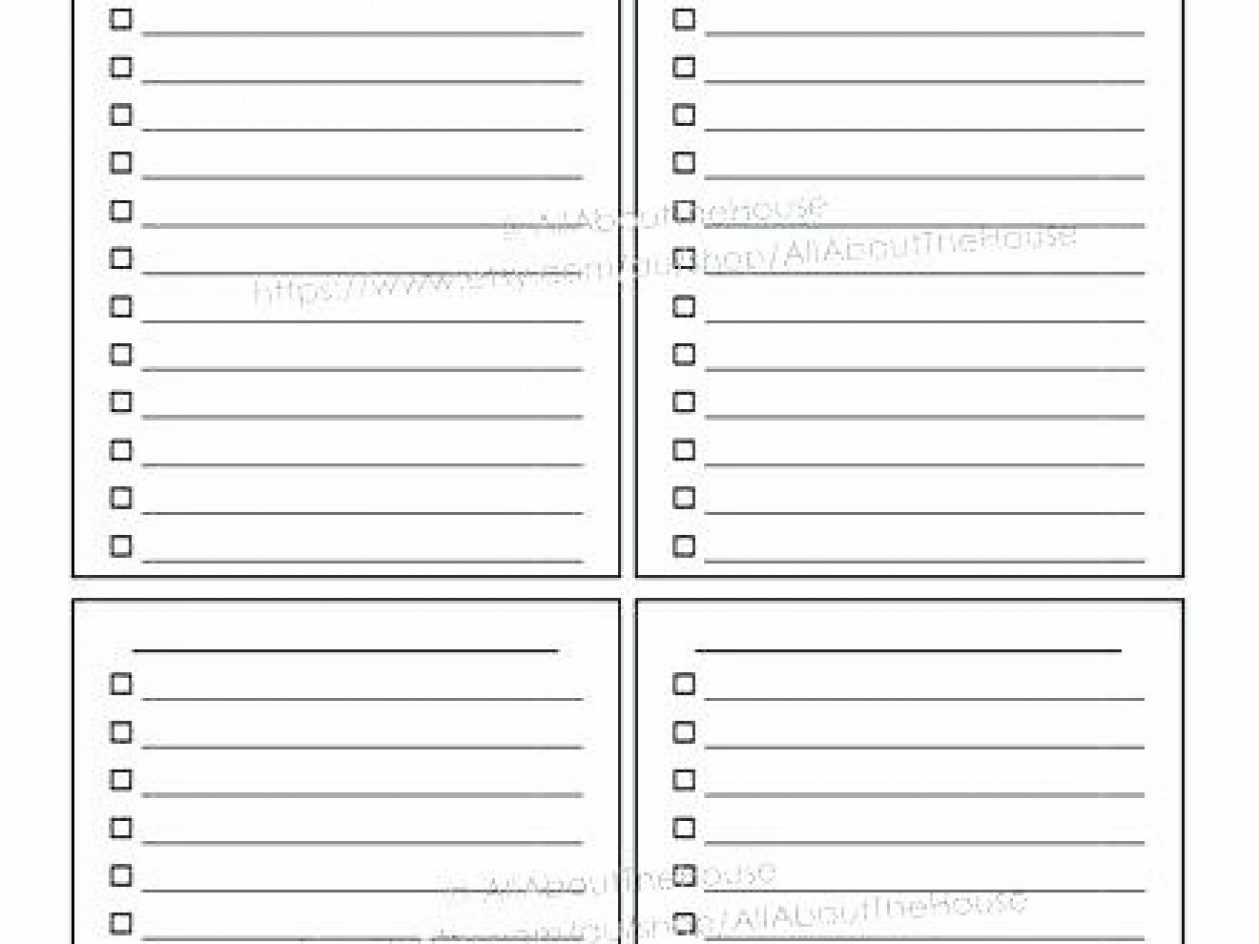 Printable To Do List Templates For Blank Checklist Template Pdf