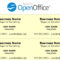 Printing Business Cards In Openoffice Writer Inside Open Office Index Card Template