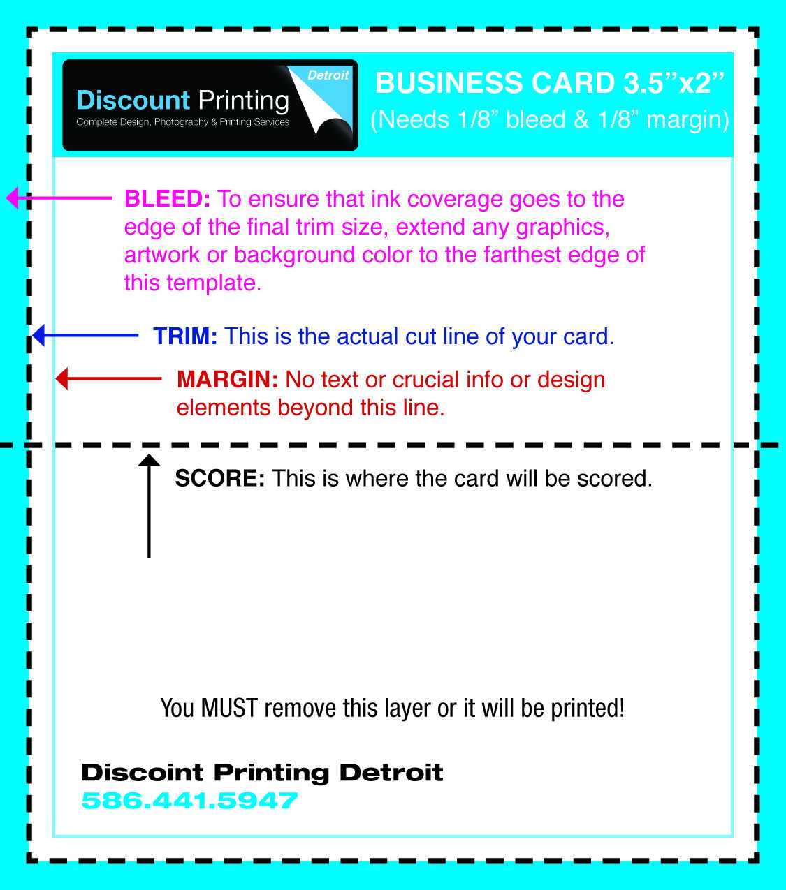 Printing Templates For Graphic Design | Discount Printing Within Fold Over Business Card Template