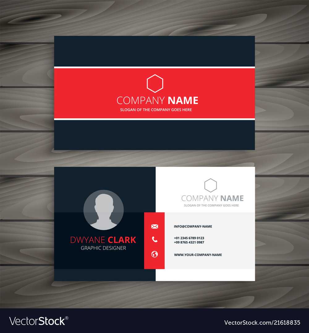 Professional Red Business Card Template Intended For Professional Business Card Templates Free Download
