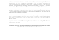 Project Final Report Template pertaining to Project Management Final Report Template