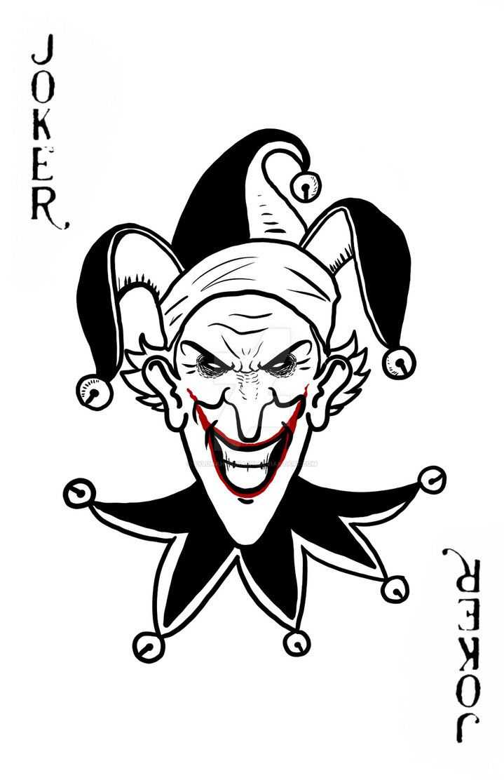 Psychotic Joker Jester In 2019 | Joker Card, Joker Card Regarding Joker Card Template