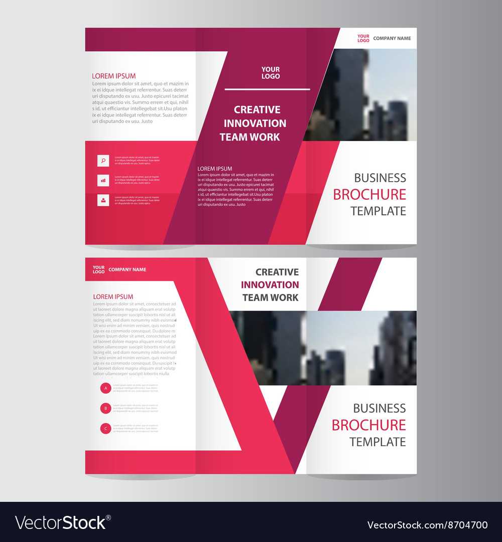 Purple Trifold Brochure Flyer Leaflet Templates Intended For Free Online Tri Fold Brochure Template