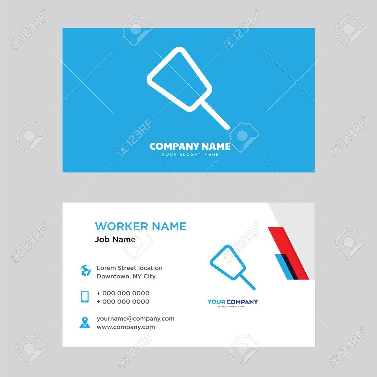 Push Pin Business Card Design Template, Visiting For Your Company,.. For Push Card Template
