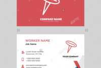 Push Pin Business Card Design Template, Visiting For Your within Push Card Template
