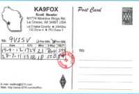 Qsl Card Template 650*416 - Qsl Card Template Beautiful Qsl with Qsl Card Template
