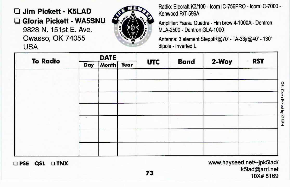 Qsl Cards Template. Qsl Cards Templates. Pdf Qsl Cards For With Qsl Card Template