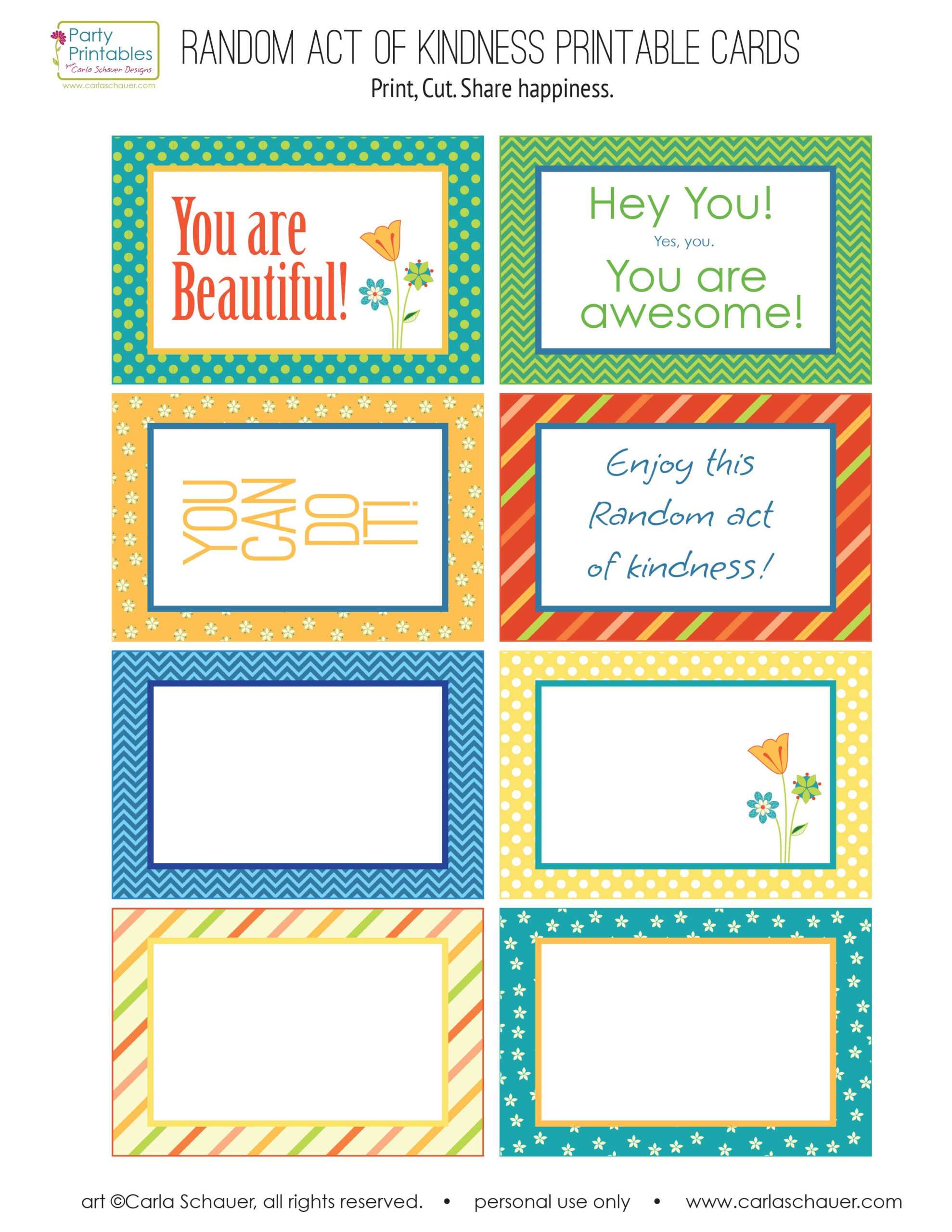 Random Acts Of Kindness Cards Templates – Atlantaauctionco Inside Random Acts Of Kindness Cards Templates