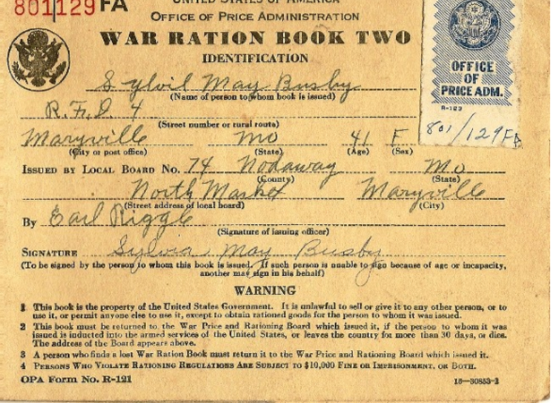 Ration Books | The National Wwii Museum | New Orleans Regarding World War 2 Identity Card Template