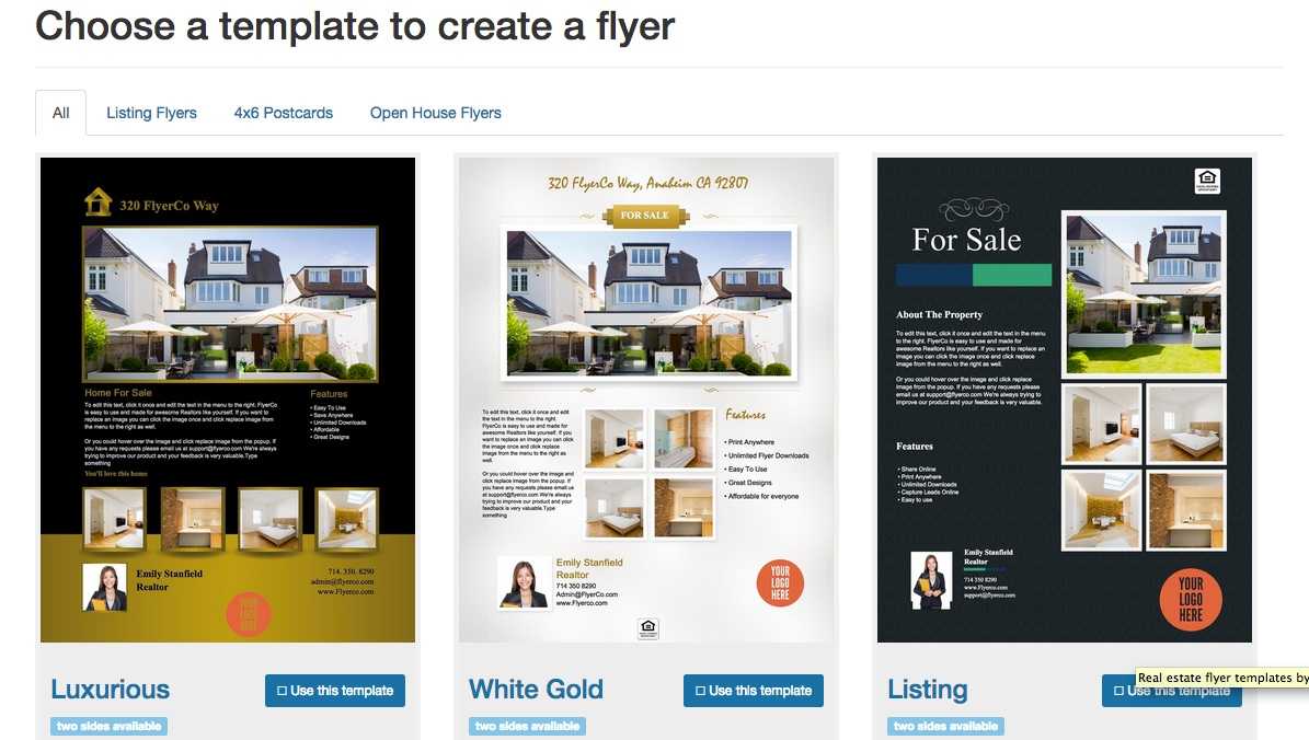 Real Estate Flyer Template Word | Template Business With Templates For Flyers In Word