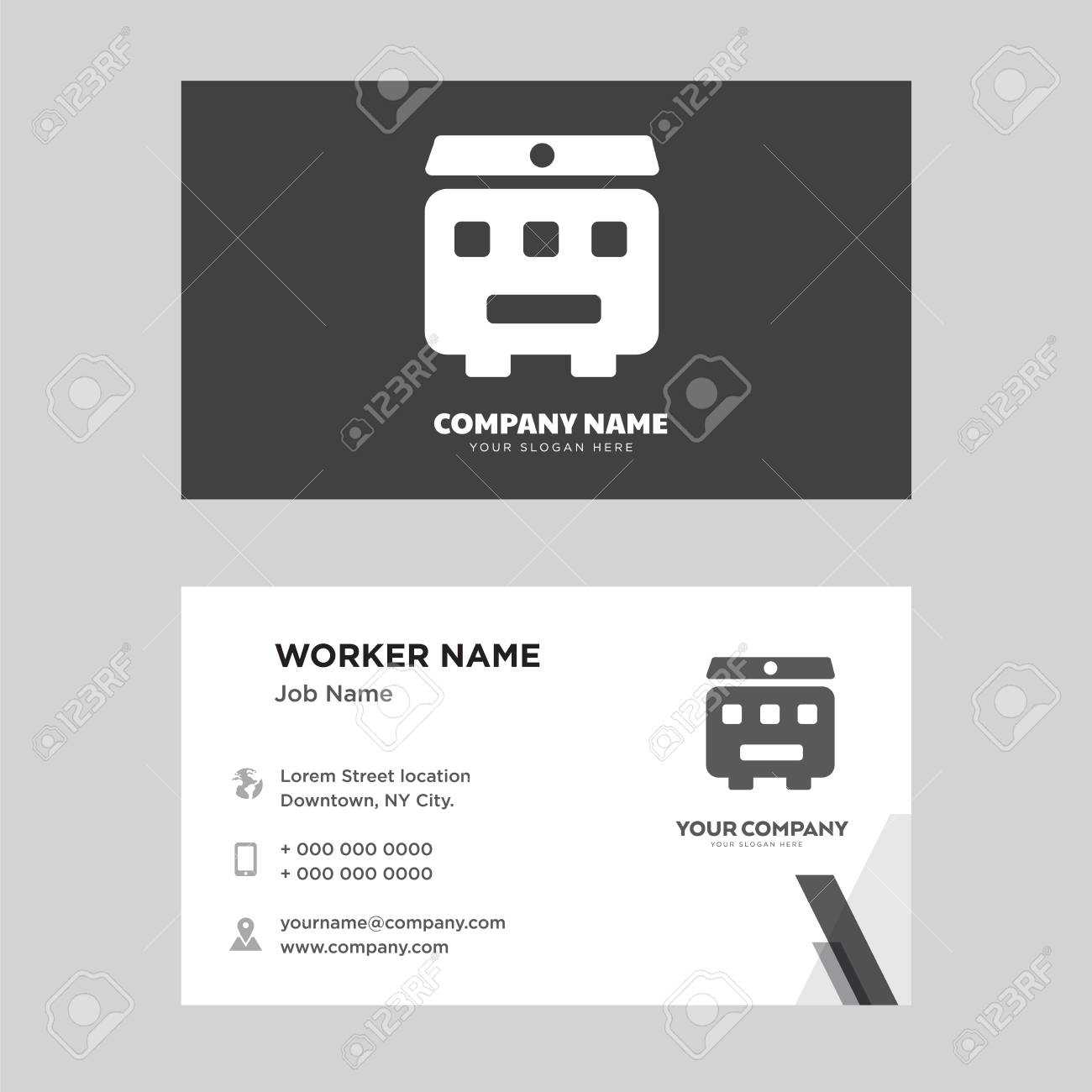 Recycling Bin Business Card Design Template, Visiting For Your.. Intended For Bin Card Template