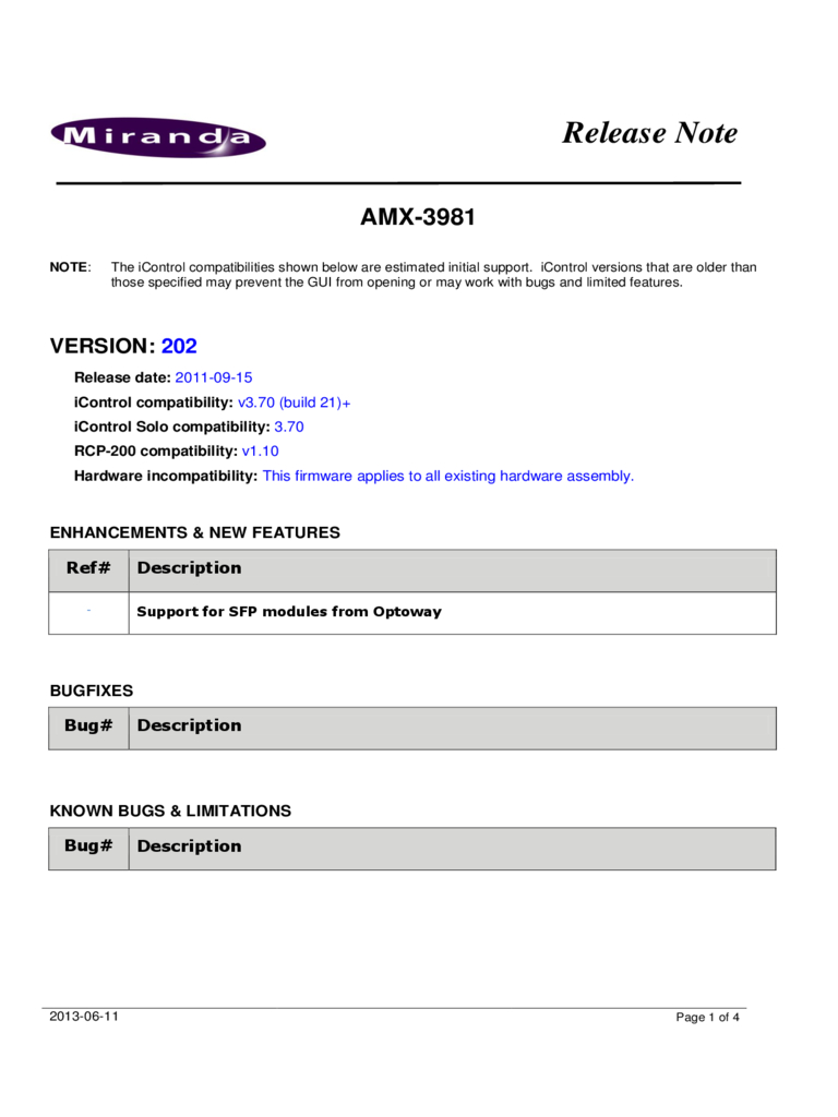 Release Notes Template – 3 Free Templates In Pdf, Word Intended For Software Release Notes Template Word