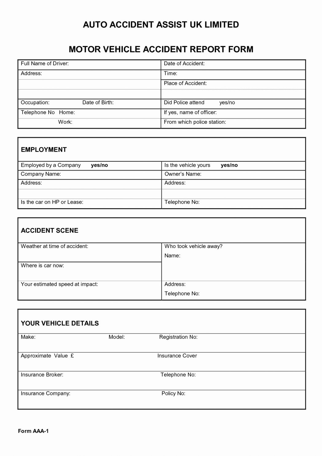 Report Accident Template Fresh Traffic Reports Form Example Pertaining To Motor Vehicle Accident Report Form Template