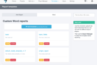 Report Templates | Dradis Pro Help intended for Reporting Website Templates