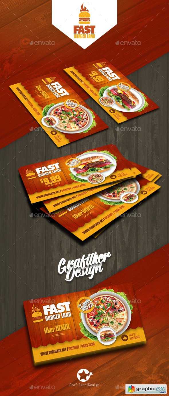 Restaurant Business Card Templates 20760814 » Free Download Pertaining To Food Business Cards Templates Free