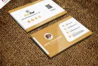 Restaurant Chef Business Card Template Free Psd | Psd Print within Restaurant Business Cards Templates Free