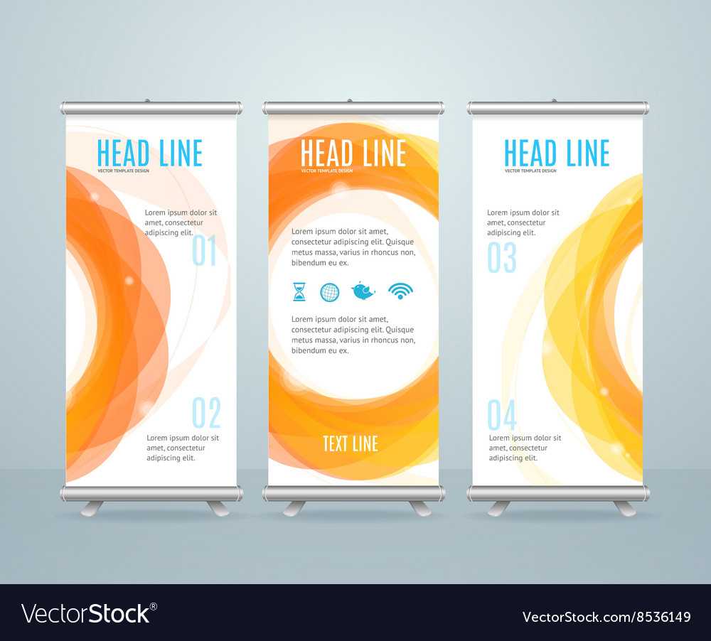 Roll Up Banner Stand Design Template Pertaining To Pop Up Banner Design Template