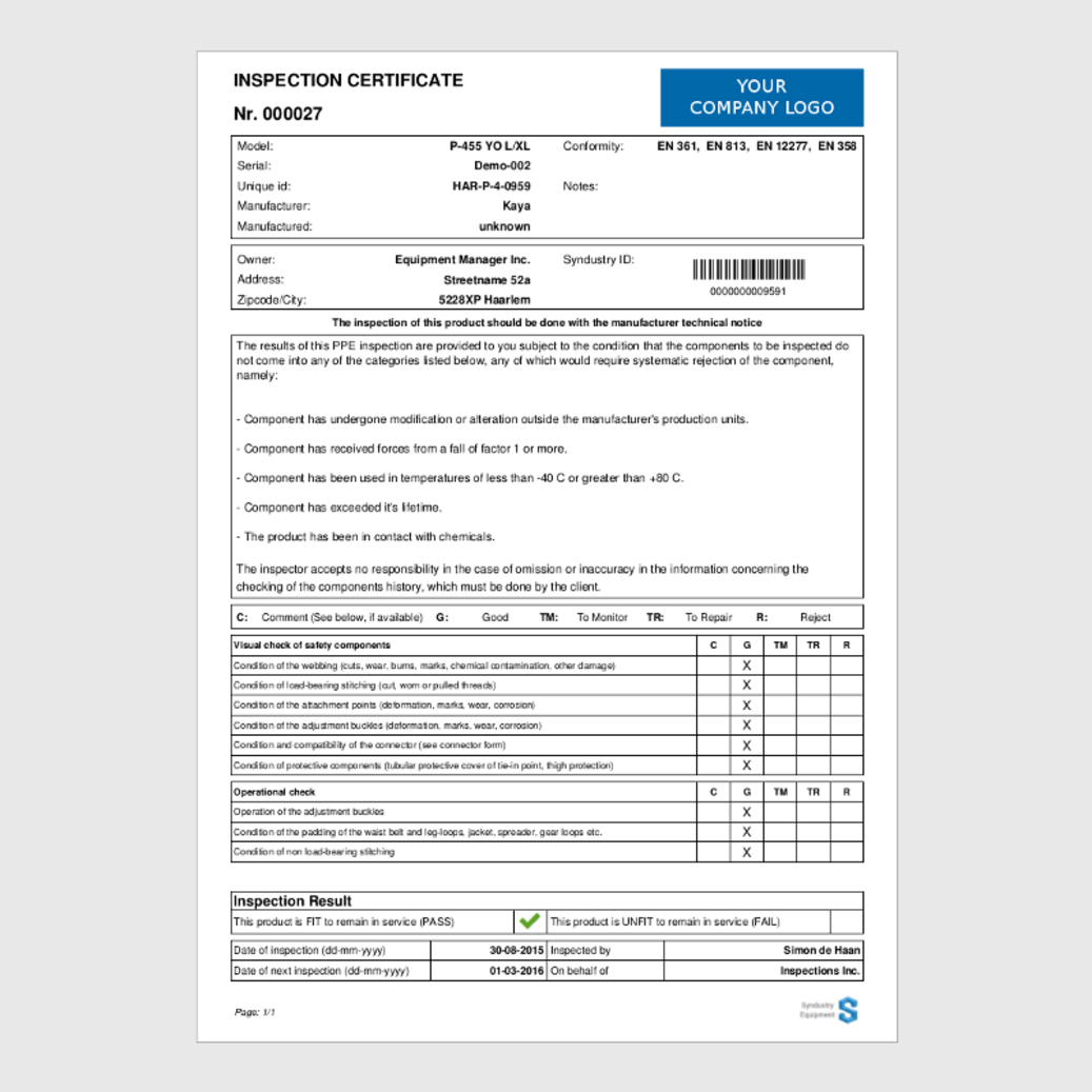 Diesel Generator Inspection Checklist Fill Online In Certificate Of 