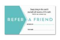 Salon Referral Business Card | Zazzle | Referral Cards intended for Referral Card Template