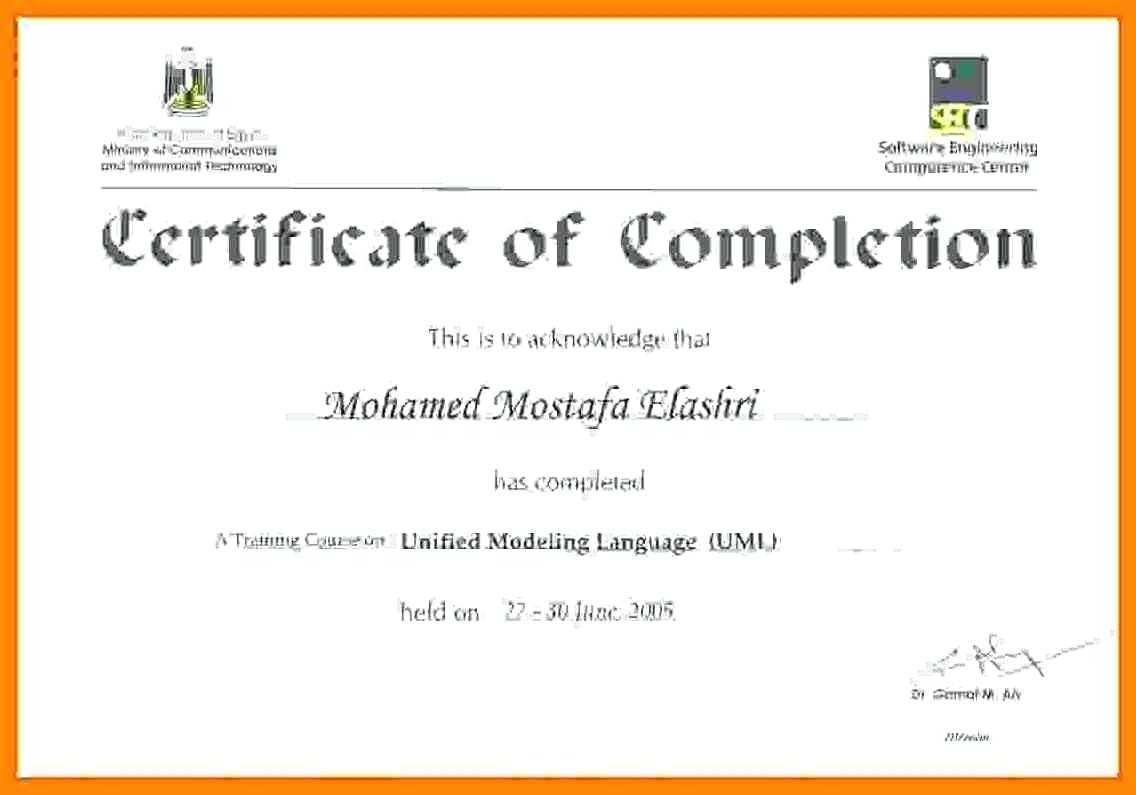 Certificate Of Acceptance Sample Construction