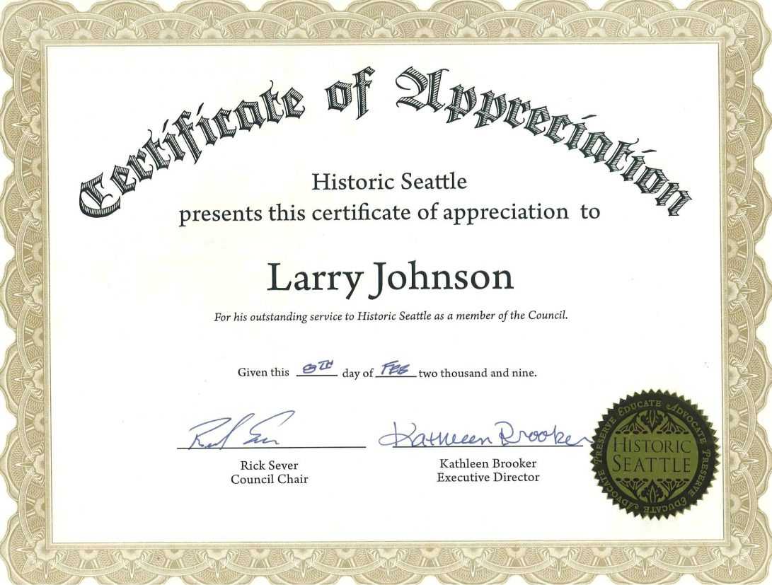 Sample Certificate Of Appreciation For Service Rendered Inside Long Service Certificate Template Sample