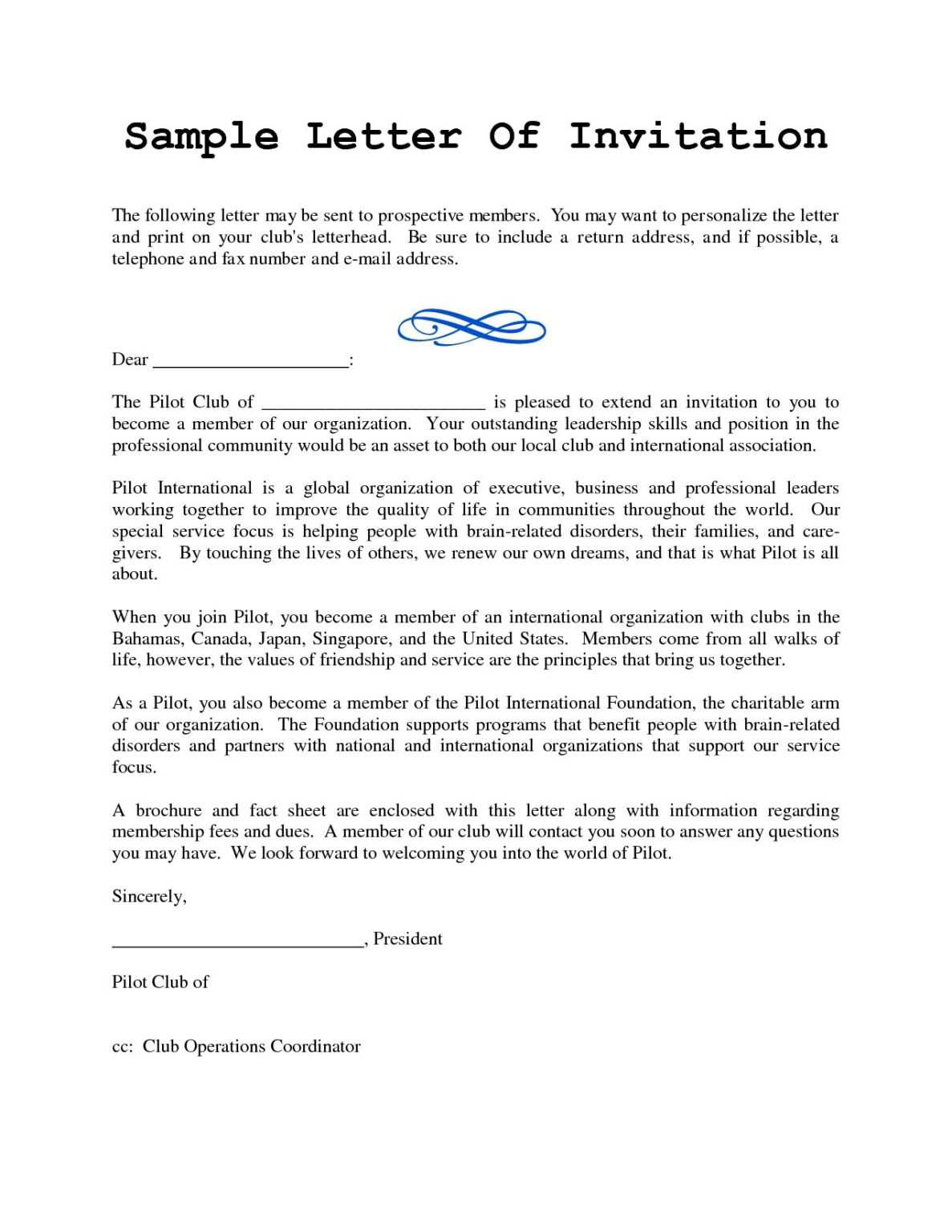 Sample Of Formal Invitation Letter For A Seminar Within Seminar