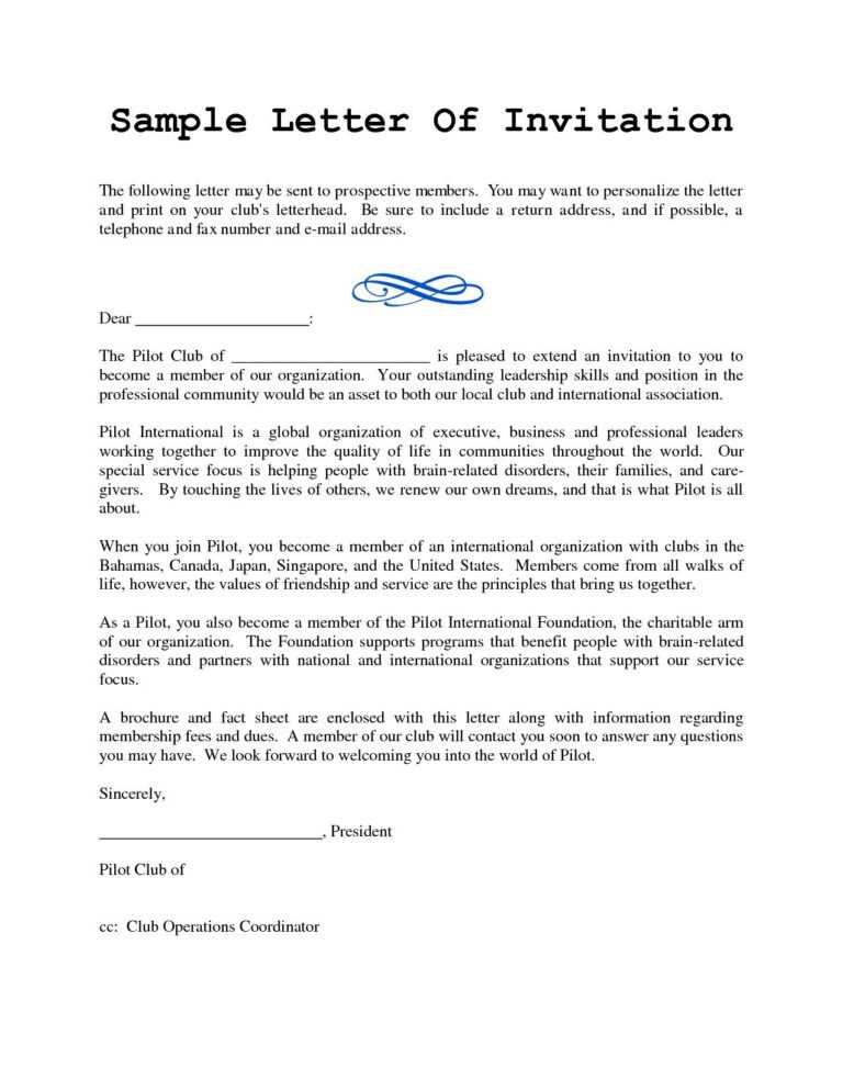 Sample Of Formal Invitation Letter For A Seminar Within Seminar ...