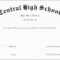 Sample Of School Graduation Certificate Fresh Ged Template In Ged Certificate Template Download