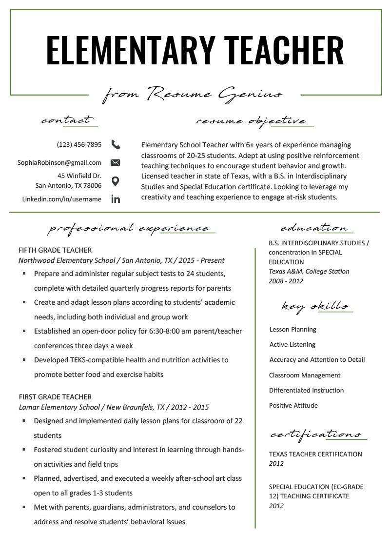Sample Resume For English Teachers Pdf Cv Template Australia For Free Certificate Templates For Word 2007