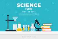 Science Fair Poster Banner - Download Free Vectors, Clipart inside Science Fair Banner Template