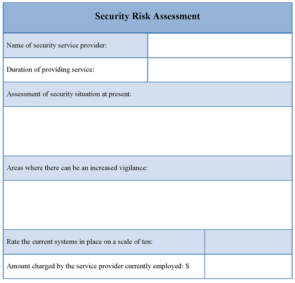 Security Assessment: June 2017 Within Physical Security Risk Assessment Report Template