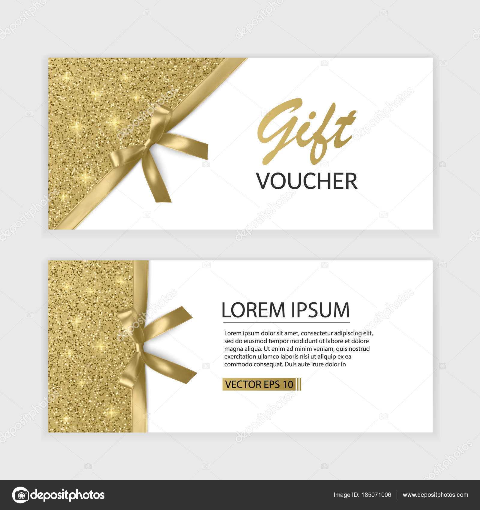Set Of Gift Voucher Card Template, Advertising Or Sale Regarding Advertising Card Template