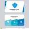 Shield Business Card Design Template, Visiting For Your With Shield Id Card Template