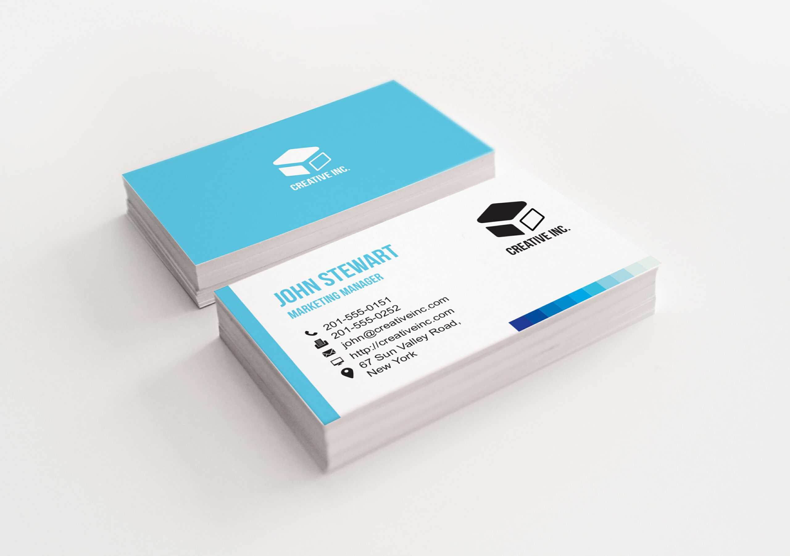 Simple Business Card Template(Ai)Adobe Illustrator, Instant Digital  Download, Fully Editable Pertaining To Adobe Illustrator Business Card Template
