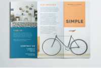Simple Tri Fold Brochure | Indesign Brochure Templates intended for Tri Fold Brochure Template Indesign Free Download