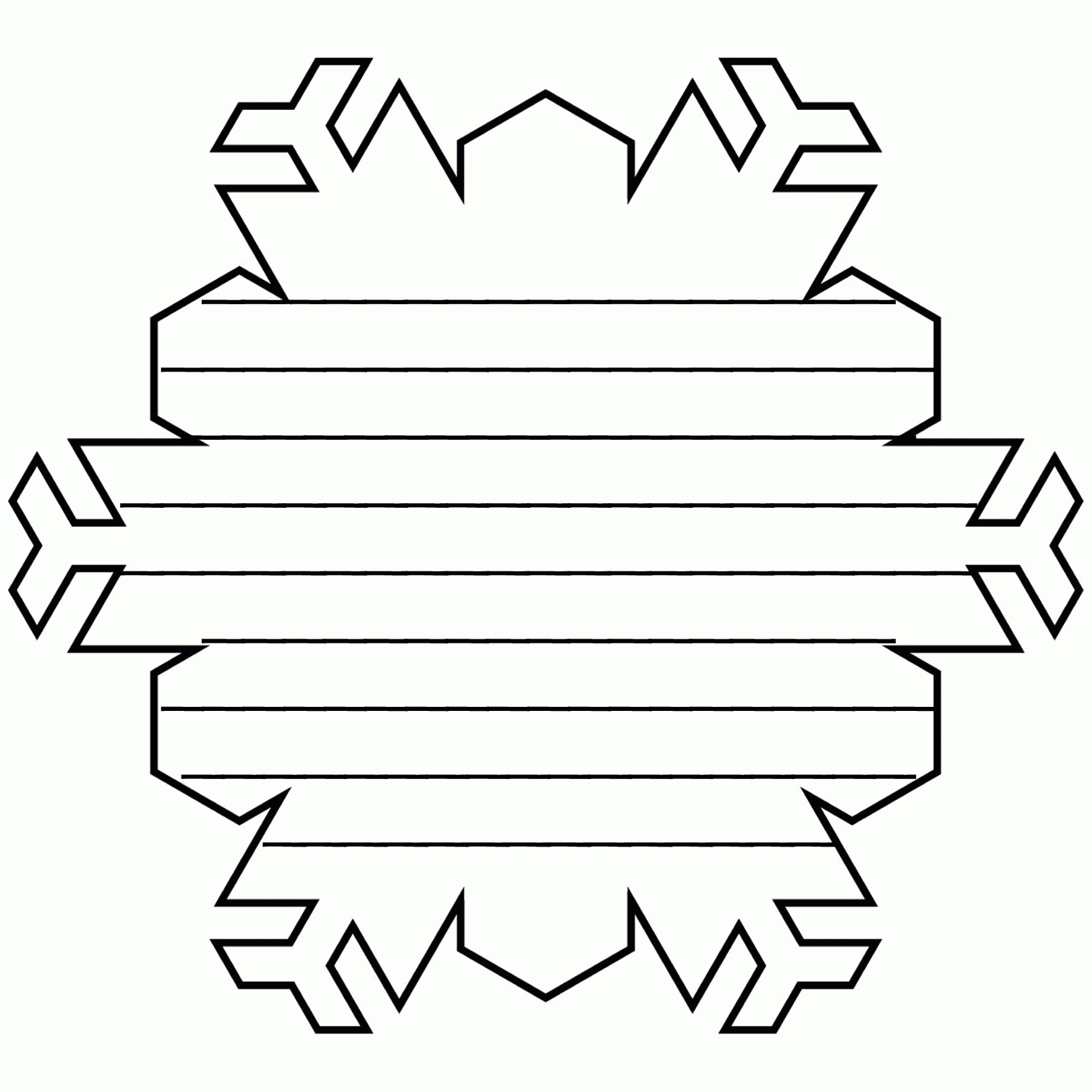 Snowflake Printable – Google Search | 4Th Grade | Third For Blank Snowflake Template