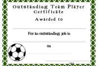 Soccer Certificate Templates Blank | K5 Worksheets throughout Soccer Certificate Template Free