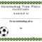 Soccer Certificate Templates Blank | K5 Worksheets throughout Soccer Certificate Template Free