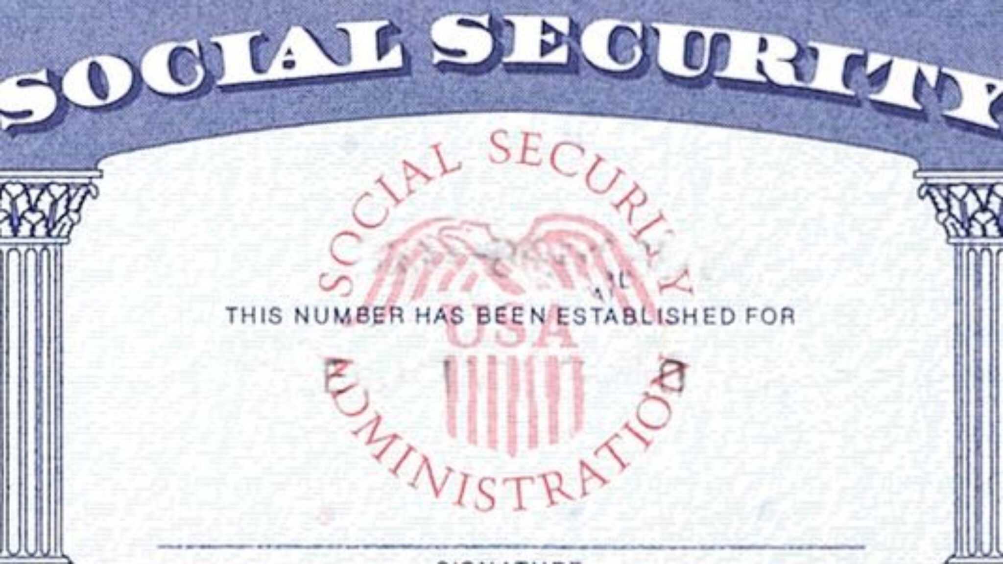 Social Security Card Template Download