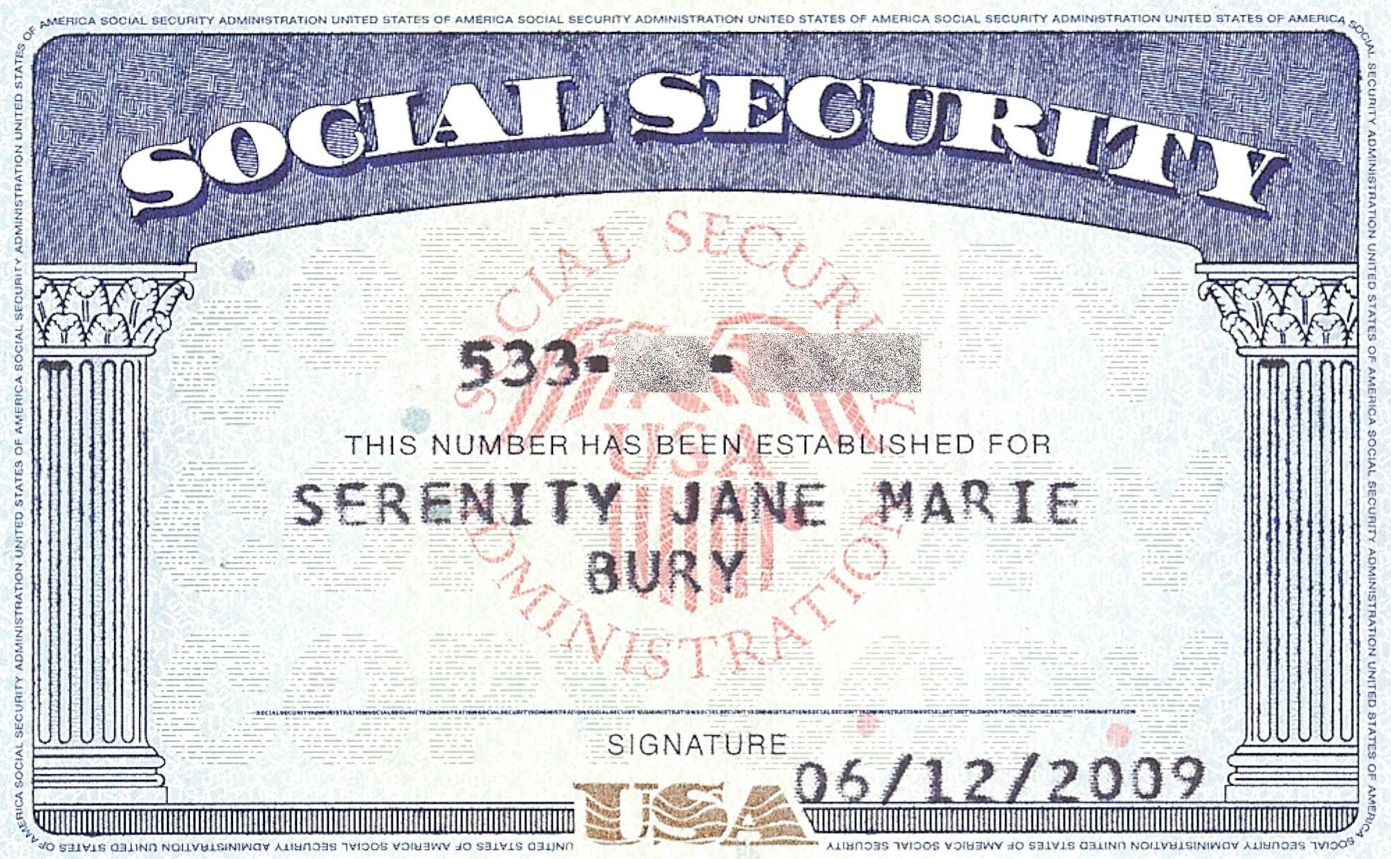 Social+Security+Card+Blank | Social Security, Blank Cards, Cards With Regard To Editable Social Security Card Template