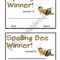 Spelling Bee Award – Esl Worksheetsara5 Intended For Spelling Bee Award Certificate Template