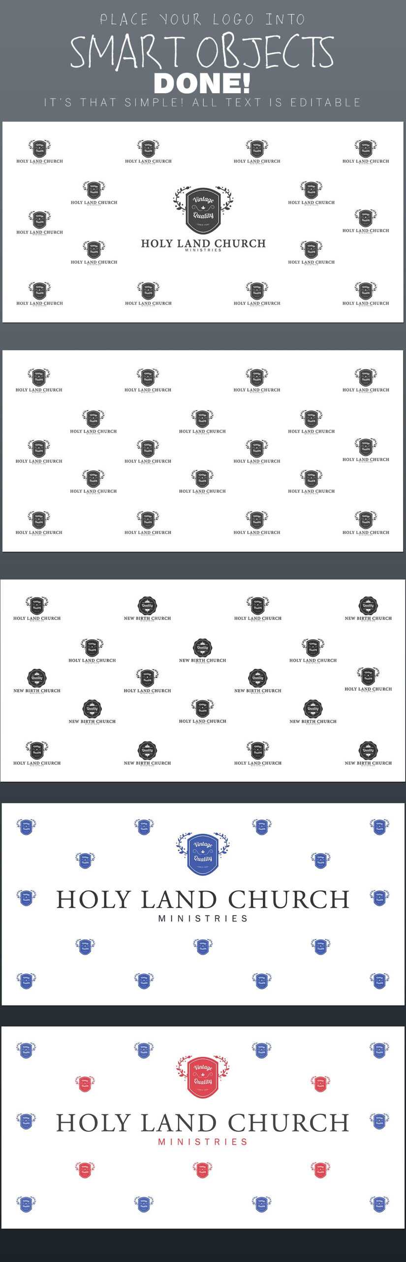 Step And Repeat Backdrop Photoshop Template In Step And Repeat Banner Template