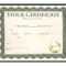 Stock Certificate Template | Template Business Pertaining To Template Of Share Certificate