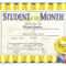 Student Of The Month Certificate Template – Major.magdalene With Regard To Hayes Certificate Templates