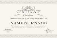 Stylish Certificate Powerpoint Templates within Award Certificate Template Powerpoint