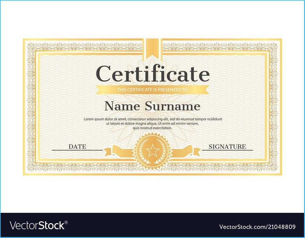 Stylish Star Naming Certificate Template To Make Certificate Within Star Naming Certificate Template