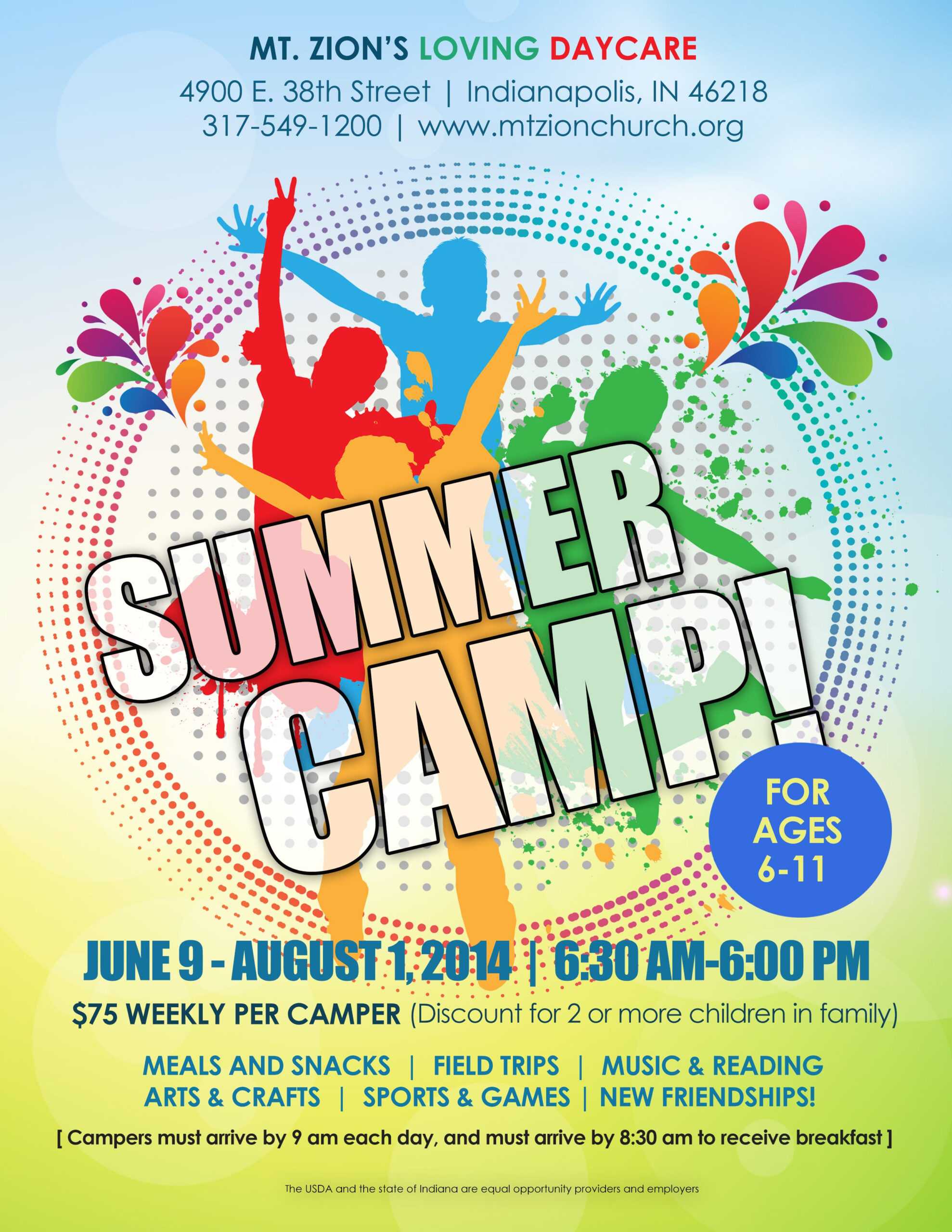 Summer Camp Flyer Idea | Summer Camp Crafts, Summer Camps With Summer Camp Brochure Template Free Download